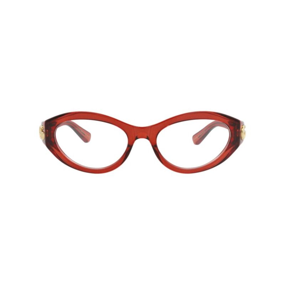 Gucci Cat Eye-Frame Injection Optical Frames Red Womens
